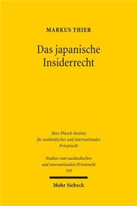 Das japanische Insiderrecht