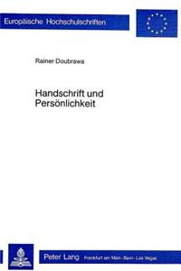 Handschrift Und Persoenlichkeit