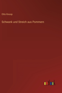 Schwank und Streich aus Pommern