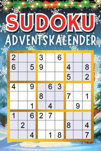 Sudoku Adventskalender 2023 Weihnachtsgeschenk