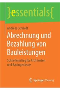 Abrechnung Und Bezahlung Von Bauleistungen