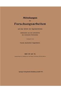 Mitteilungen Über Forschungsarbeiten