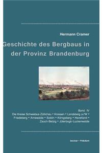 Beiträge zur Geschichte des Bergbaus in der Provinz Brandenburg