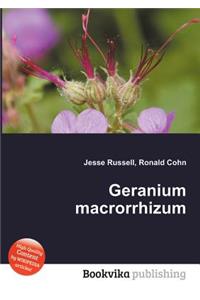 Geranium Macrorrhizum