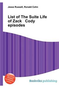 List of the Suite Life of Zack Cody Episodes