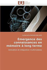 ?mergence Des Connaissances En M?moire ? Long Terme