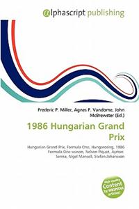1986 Hungarian Grand Prix