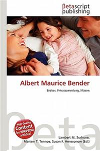 Albert Maurice Bender