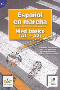 Espanol En Marcha Basico Exercises Book + CD A1+A2