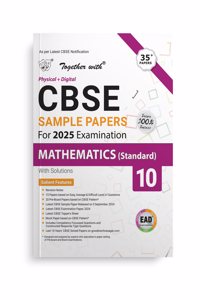 Together with CBSE EAD Sample Paper Class 10 Mathematics Standard (Physical + Digital) for Board Exam 2025