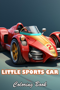 Little Sports Car Coloring Book