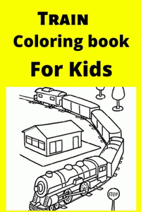 Train Coloring book For Kids