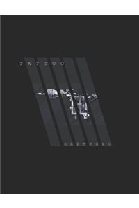 Tattoo Sketchbook Designs for Sketching & Recording - Tattoo Artist Gifts for Women or Men