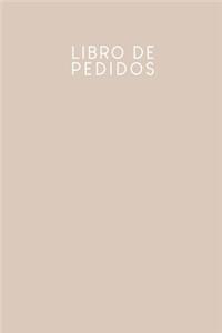 Libro de pedidos