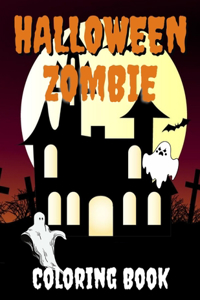 Halloween Zombie Coloring Book