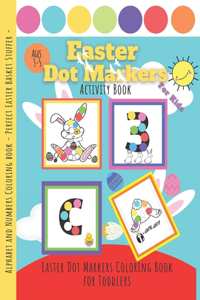 Easter Dot Markers Activity Book for Kids - Ages 3-5