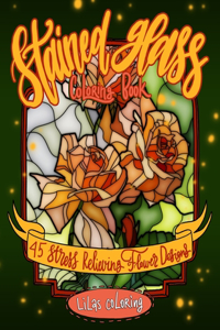 Stained Glass Coloring Book