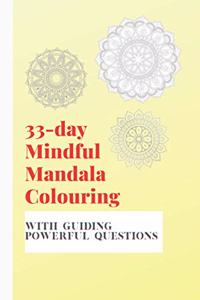 33-day Mindful Mandala Colouring