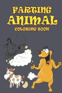 Farting Animal Coloring Book