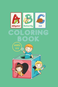 ABC Coloring Book for Kids