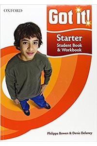 Got it! Starter Level Student Book and Workbook with CD-ROM