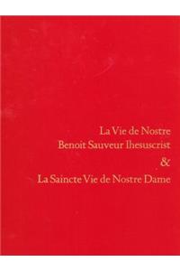 La Vie de Nostre Benoit Sauveur