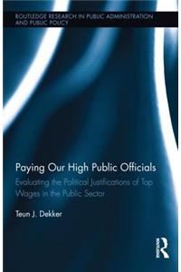 Paying Our High Public Officials