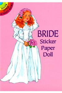 Bride Sticker Paper Doll