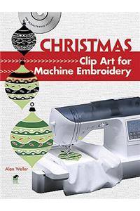 Christmas Clip Art for Machine Embroidery