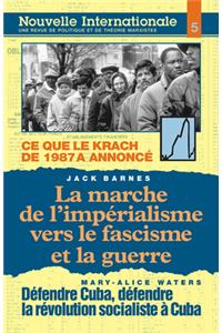 Marche de l'Impérialisme Vers Le Fascisme Et La Guerre