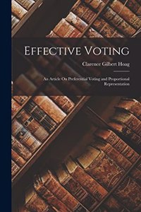 Effective Voting