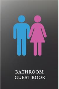 Bathroom Guest Book