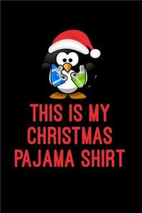 This is my Christmas Pajama Shirt