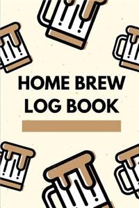 Home Brew Log Book