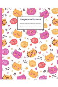 Composition notebook