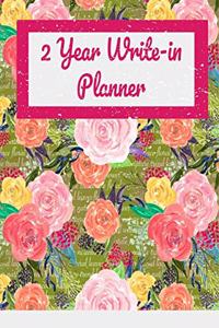 2 Year Write-in Planner