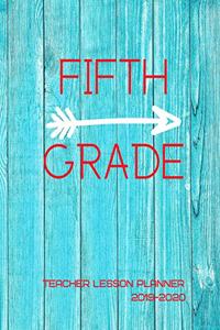 Fifth Grade Teacher Lesson Planner 2019-2020