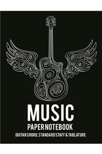Music Paper Notebook