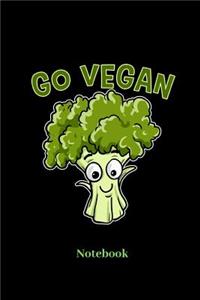 Go Vegan Notebook