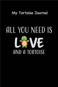 My Tortoise Journal. All You Need Is Love and A Tortoise