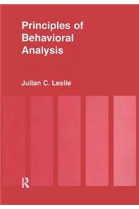 Principles of Behavioural Analysis