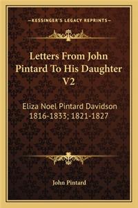 Letters from John Pintard to His Daughter V2