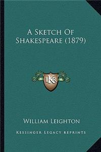 Sketch of Shakespeare (1879)