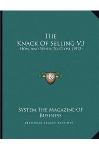 The Knack Of Selling V3