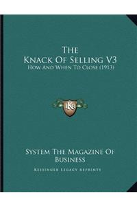 The Knack Of Selling V3