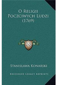 O Religii Poczciwych Ludzi (1769)