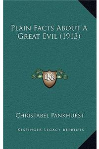 Plain Facts About A Great Evil (1913)