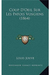 Coup D'Oeil Sur Les Patois Vosgiens (1864)