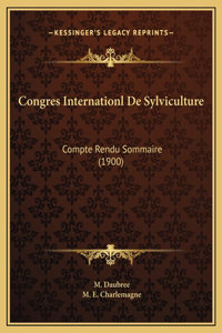 Congres Internationl De Sylviculture