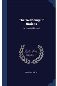 Wellbeing Of Nations